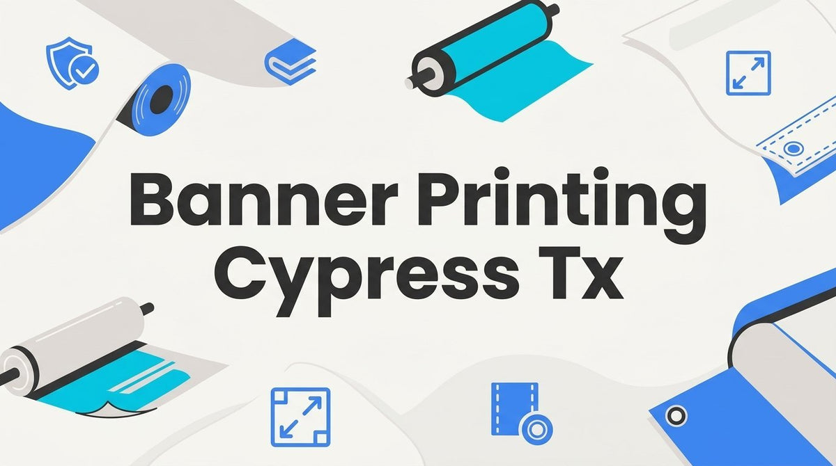 Banner Printing in Cypress, TX: What to Know Before You Order - JYS Sign & Print Co