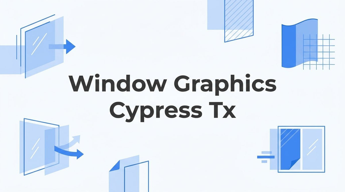 Window Graphics Cypress TX: Types, Materials, and How to Choose the Right Option - JYS Sign & Print Co